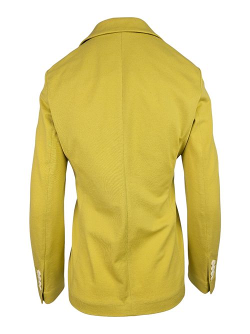 giacca donna monopetto piquet gialla Circolo 1901 | FD3854GIALLINO